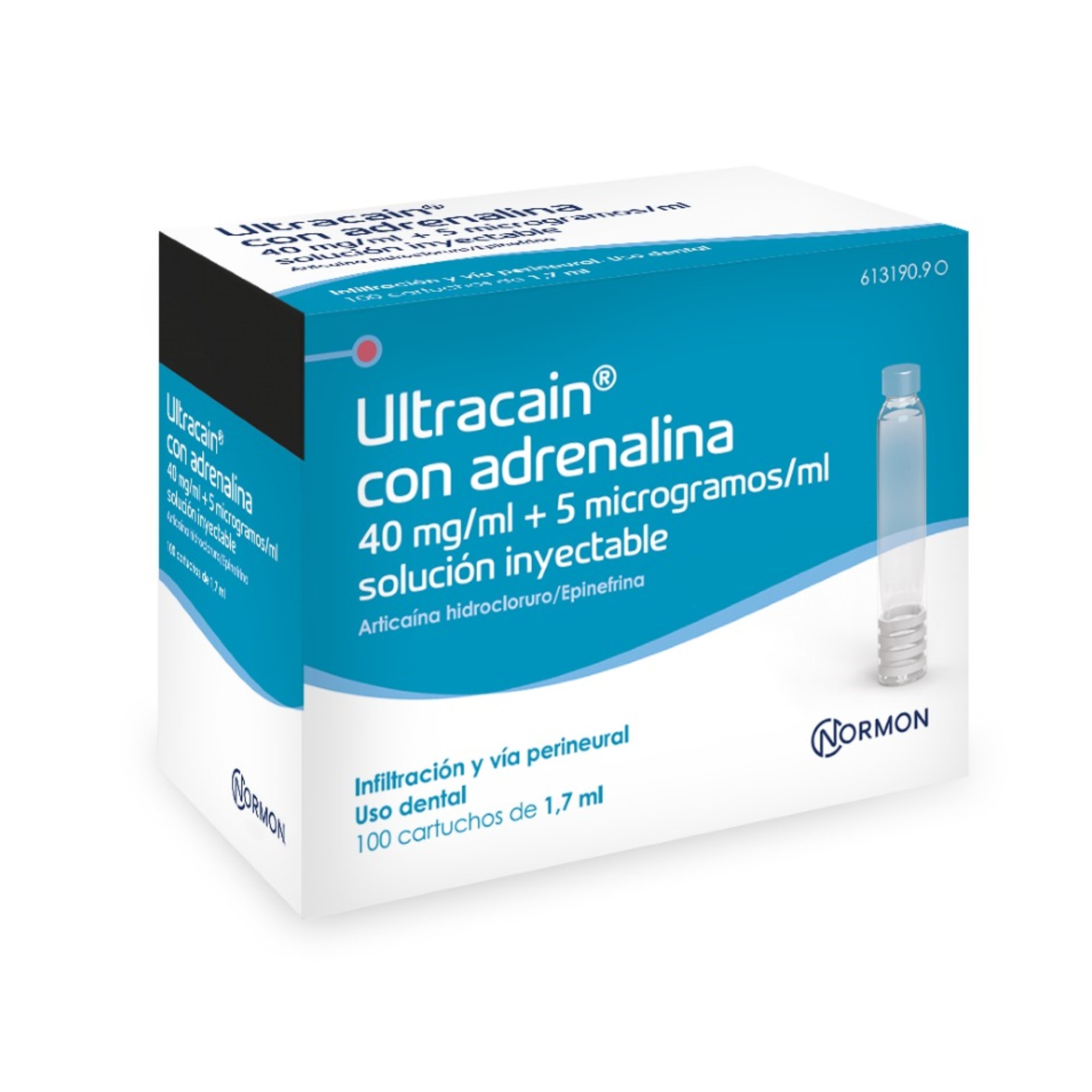 anestesia-ultracain-epinefrina-normon