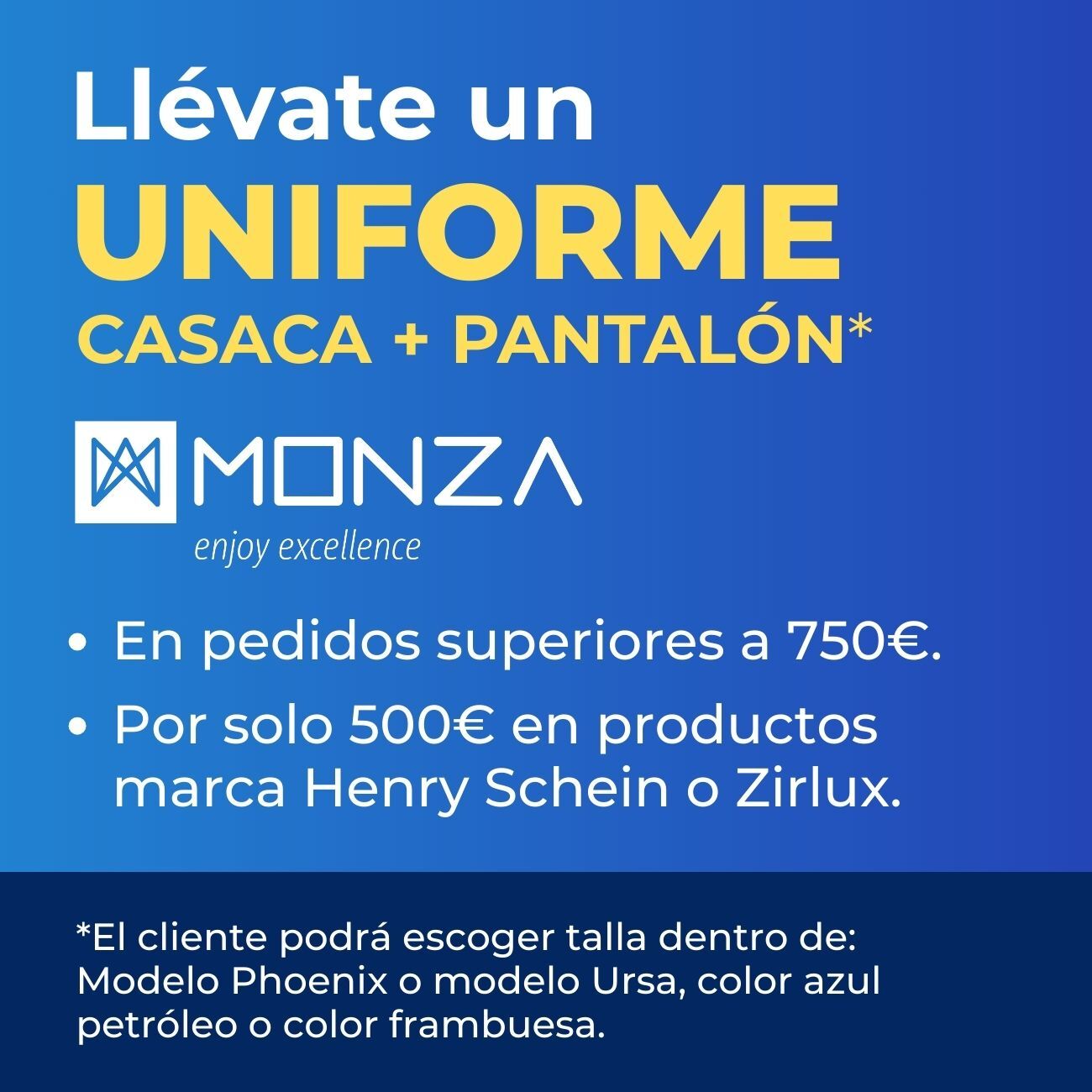 Oferta uniformes 1